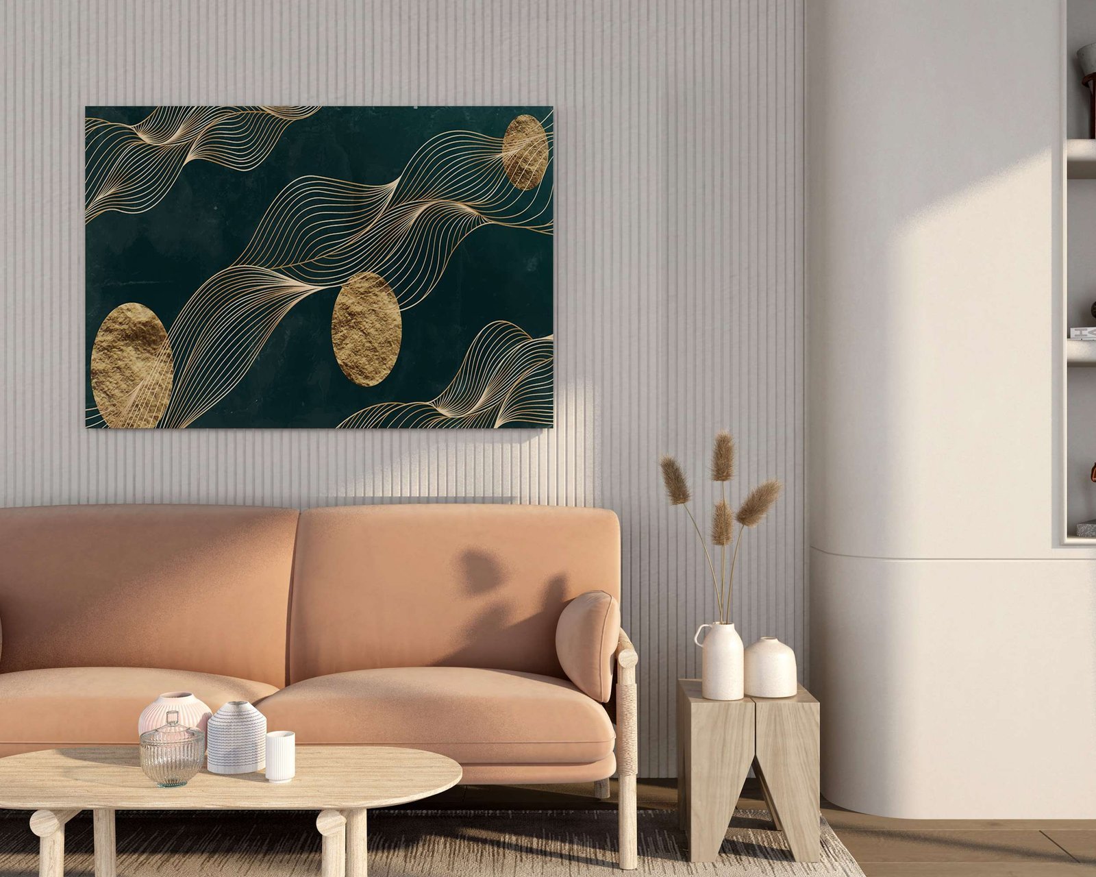 Framed Canvas Paintings for Bedroom & Living Room Walls